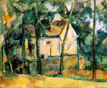 House and Trees Paul Cezanne scenery Oil Paintings